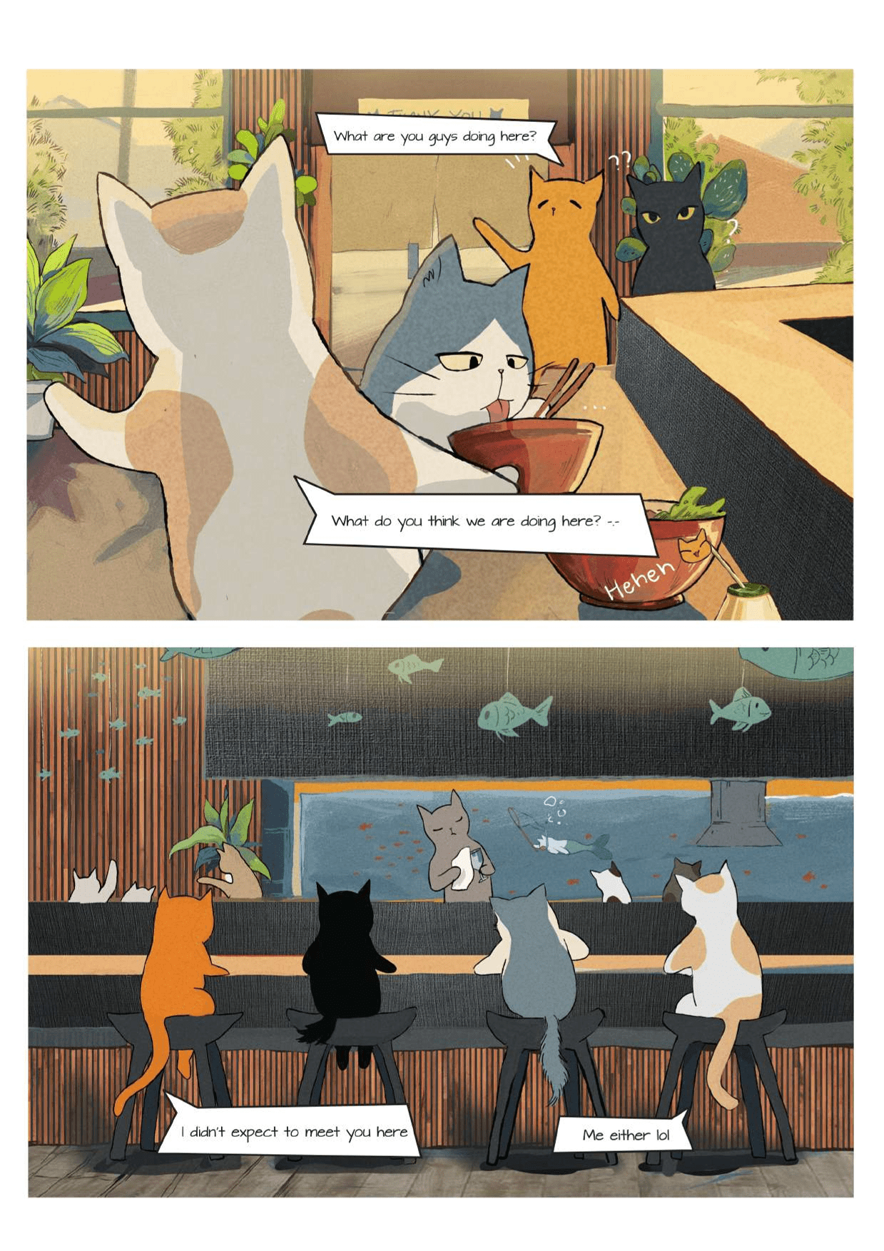 A Cat's World Episode 1 talk